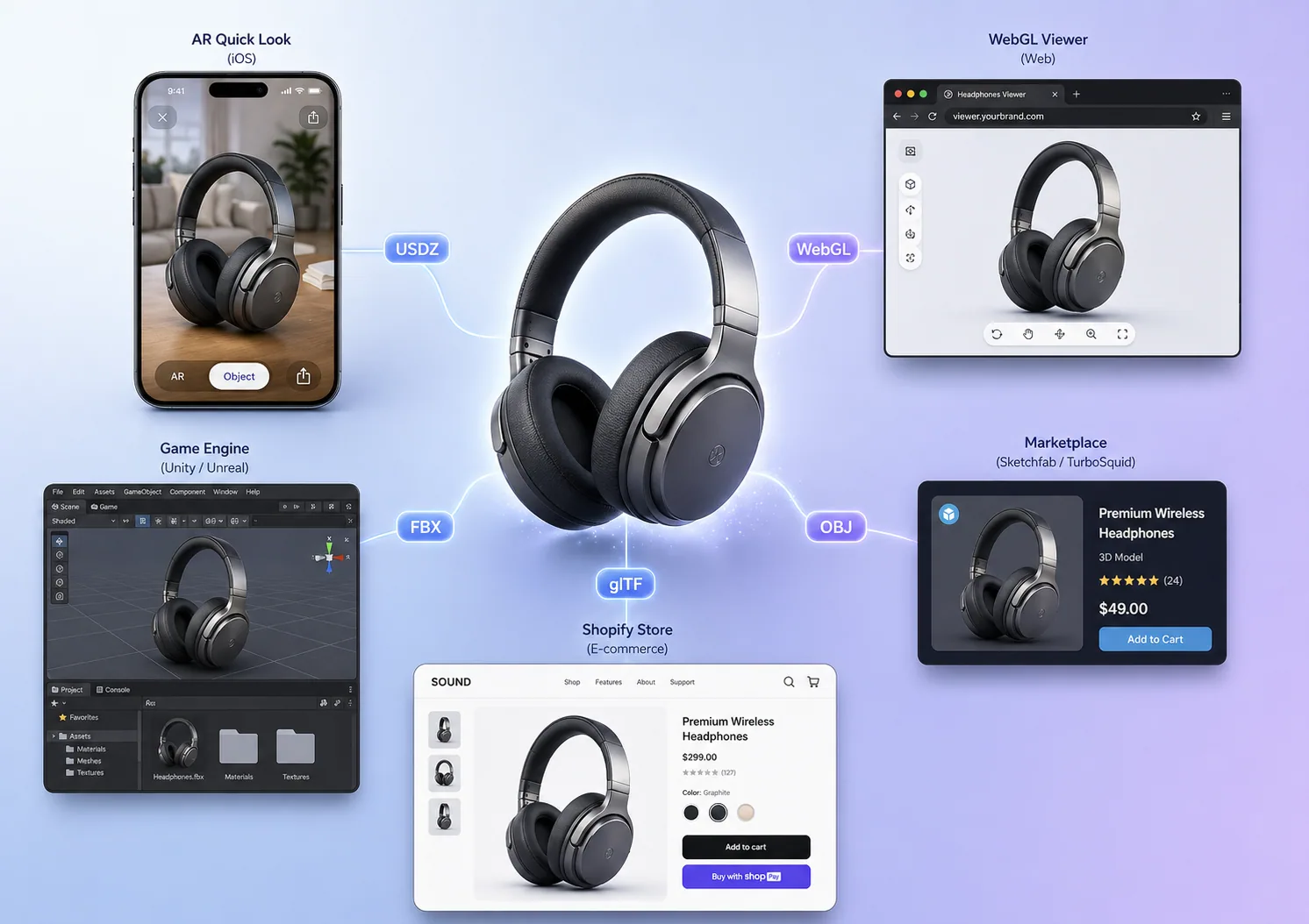 Engine — multi-format exports
